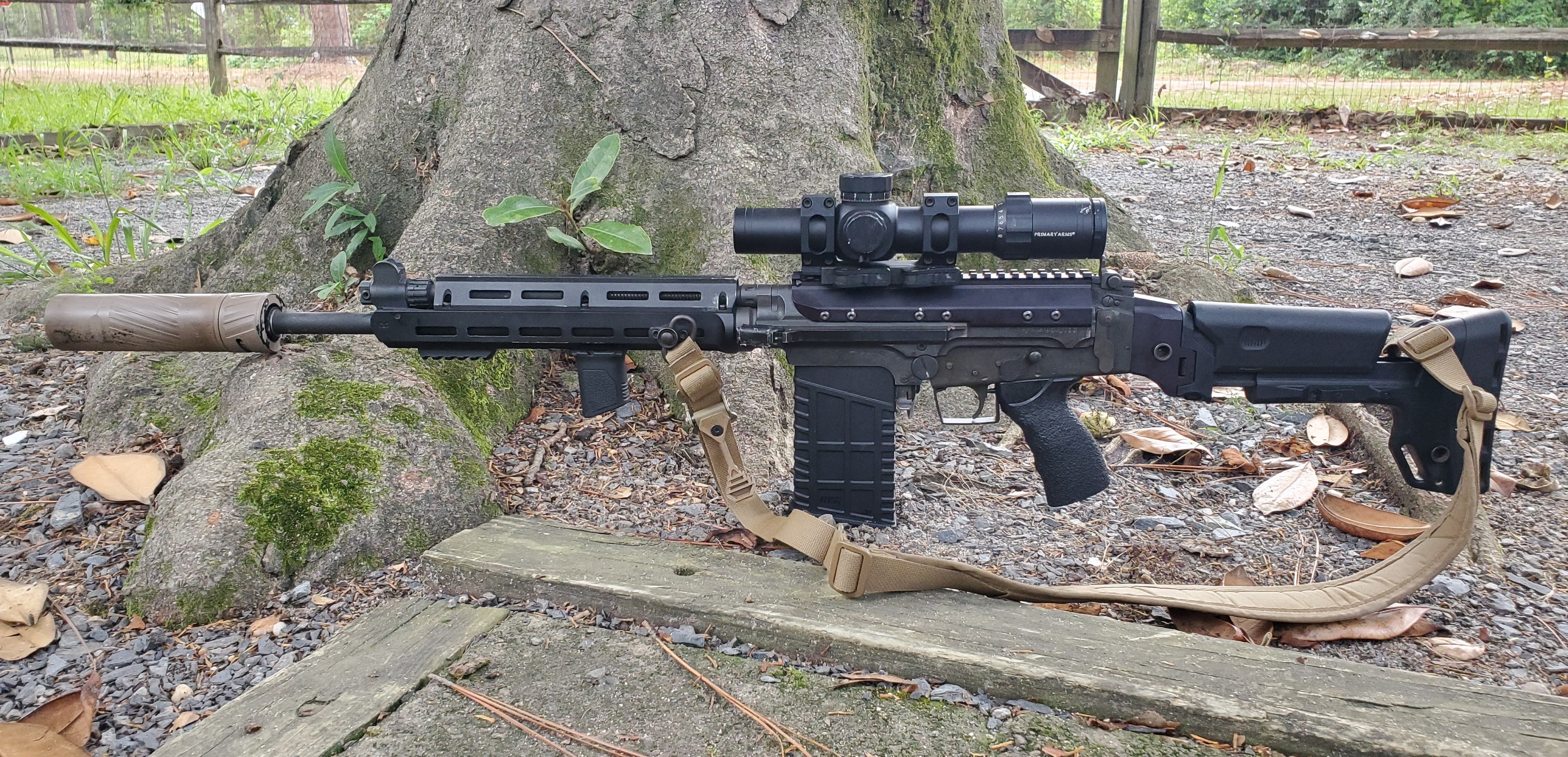 Define Fal Fn Fal Carbine 3D Model FN FAL Rifle VR / AR / Low Poly | CGTrader
