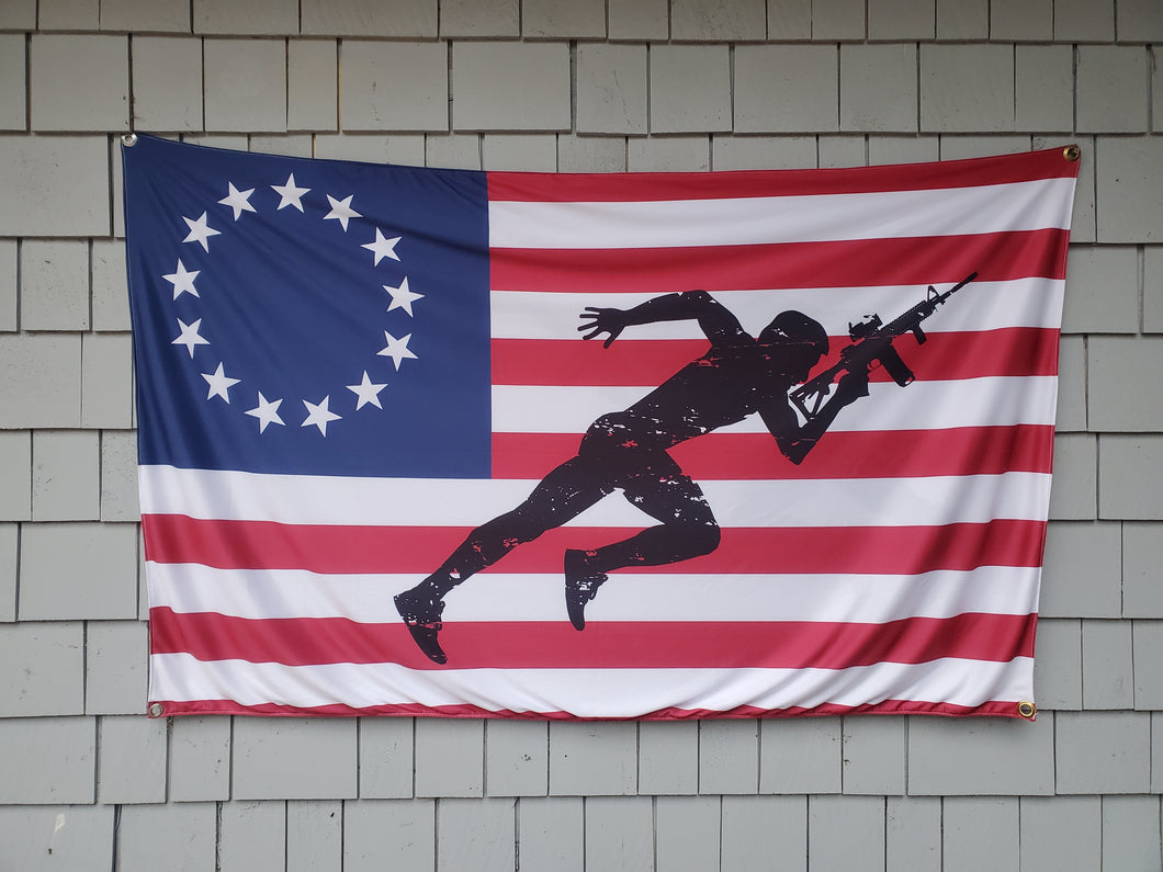 The Gun Run Flag