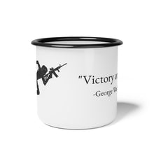 Load image into Gallery viewer, Enamel Camp Cup - The Gun Run