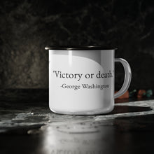 Load image into Gallery viewer, Enamel Camp Cup - The Gun Run