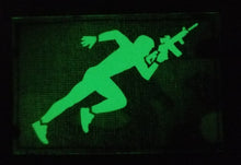 Load image into Gallery viewer, Night Ops Running Man Patch - The Gun Run