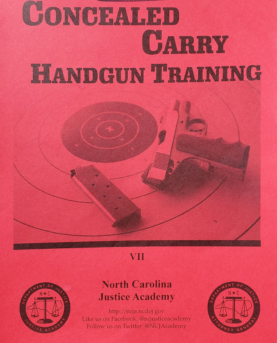 North Carolina Concealed Handgun Permit Class – The Gun Run